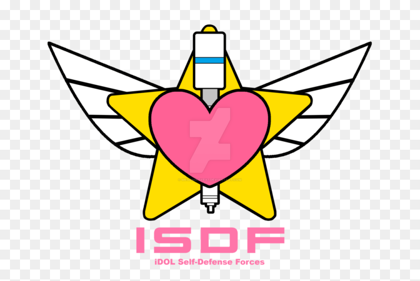 Idol Self Defense Force Emblem, Symbol, Logo, Aircraft, Airplane Transparent PNG