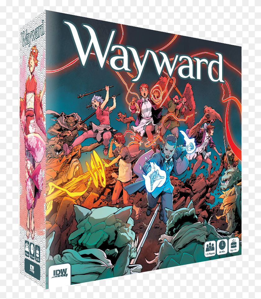 716x902 Idw Объявляет О Своенравной Настольной Игре Wayward Deluxe Book, Комиксы, Плакат, Реклама Hd Png Скачать