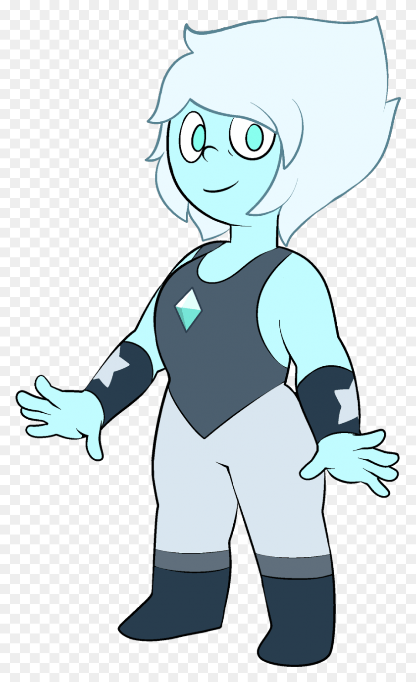 895x1513 If Her Name Is Ice A Photo Of Her Is Shown In A Photo Steven Universe Ice Gem, Person, Human, Stencil HD PNG Download