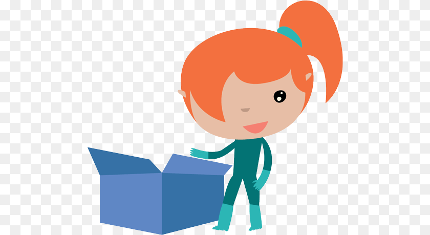 500x459 If Not A Health Professional Can Assess Them And Get Cartoon, Box, Cardboard, Carton, Baby Sticker PNG