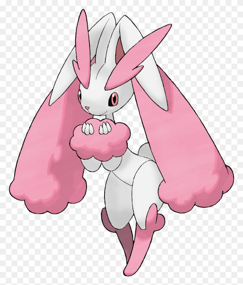 1080x1281 If Shiny Lopunny Was Vanilla Instead Of Chocolate White And Red Lopunny, Mammal, Animal, Rabbit HD PNG Download