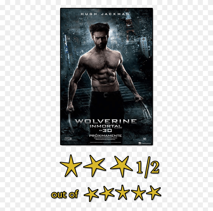442x774 If They Could39ve Have Established This New Set Of Characters Wolverine Images Hugh Jackman, Person, Human, Poster HD PNG Download