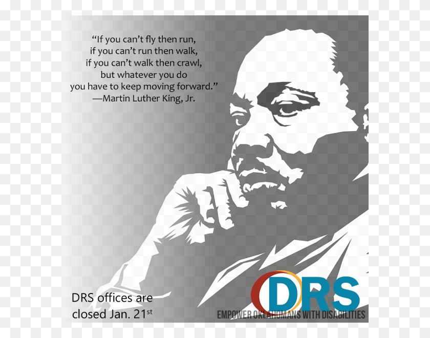 600x600 If You Can39t Run Then Walk If You Can39t Walk Then Martin Luther King Experiences, Poster, Advertisement, Flyer HD PNG Download