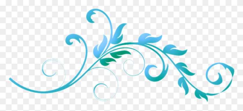964x400 If You Do Not Like The Color Just Your Chosen Floral Ornament Colour, Graphics, Floral Design HD PNG Download