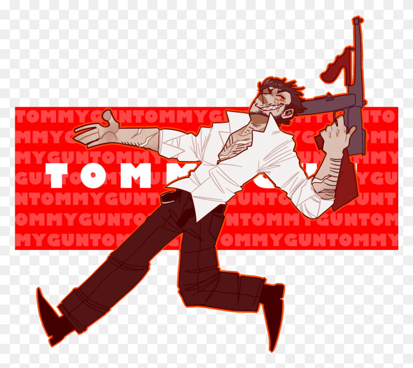 1281x1132 If You Have To Kill Me Use A Tommy Gun Baby Illustration, Duel, Person, Human HD PNG Download