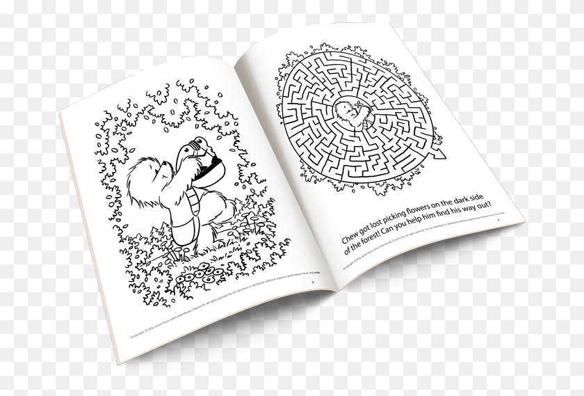 677x509 If You Haven39t Heard Of James Hance Or Wookiee The Wookiee The Chew Coloring Book, Book, Text HD PNG Download