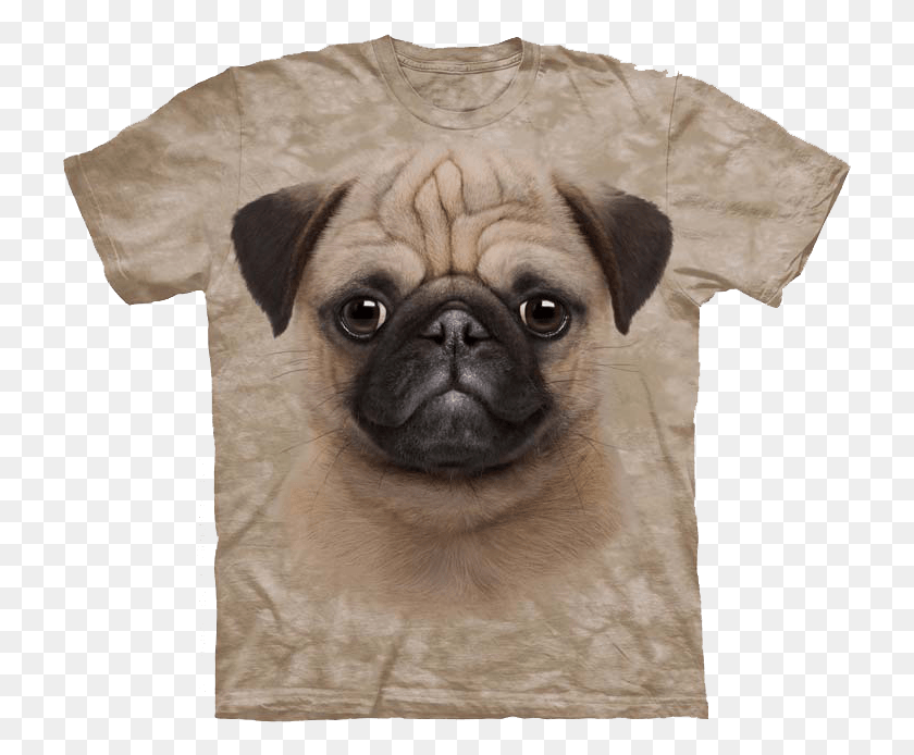 725x634 If You Love Pug Puppy Faces Then This Shirt Is Perfect Clothing Monster Pug Shirt, Dog, Pet, Canine HD PNG Download