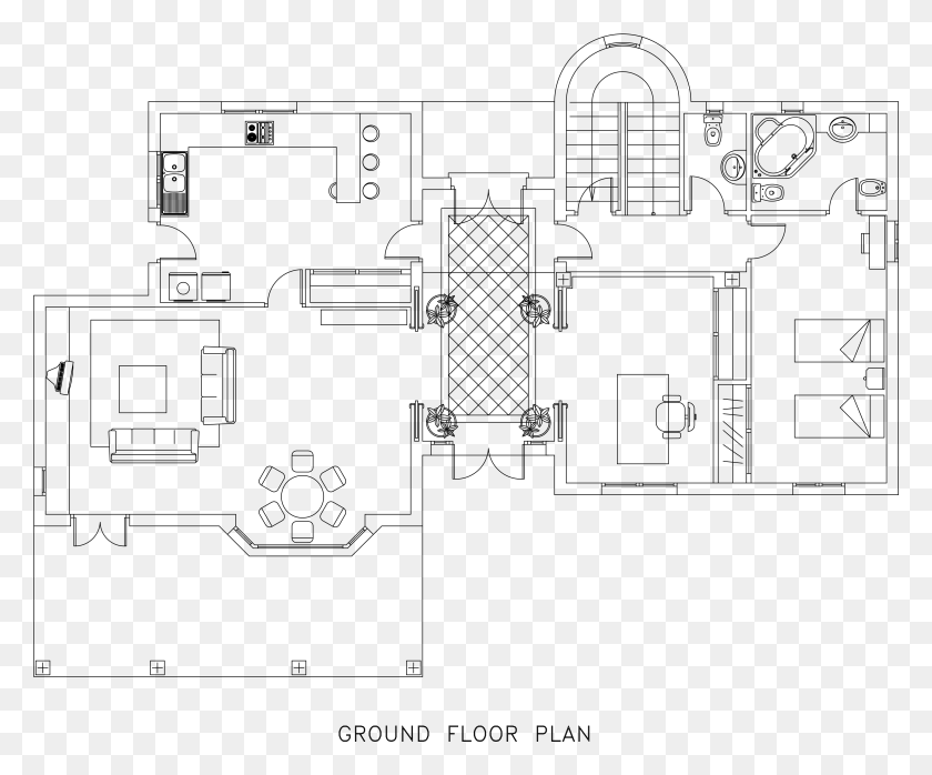 3904x3198 If You Want To Convert These Blocks Or Plans Please Floor Plan, Gray, World Of Warcraft HD PNG Download