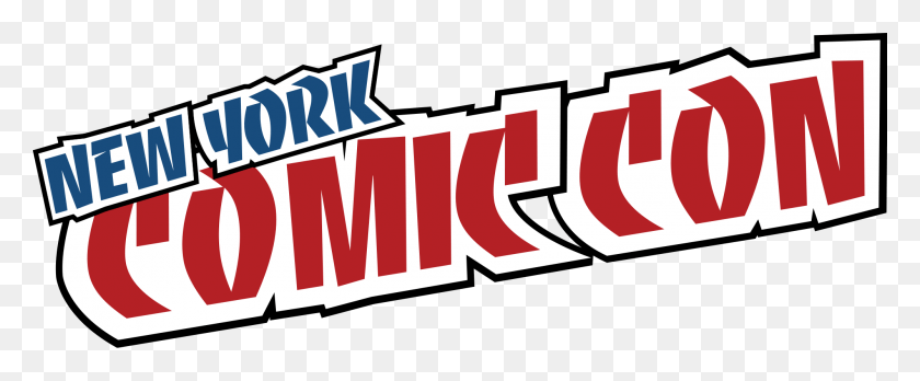 2000x740 If You39re Wondering Why Comic Cons Are Sans Comics Ny Comic Con Logo, Word, Text, Label HD PNG Download