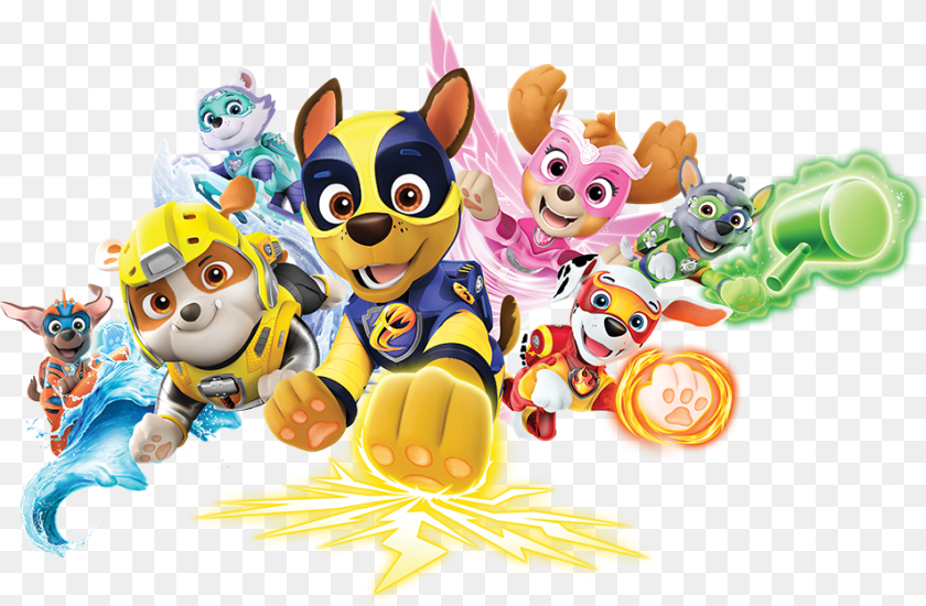 953x624 If Your Kiddos Are Fans Of Ryder Marshall Chase Paw Patrol Mighty Pups Skye, Art, Graphics, Toy, People PNG
