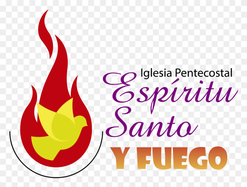 843x623 Iglesia Pentecostal Espiritu Santo Y Fuego Graphic Design, Poster, Advertisement, Light HD PNG Download