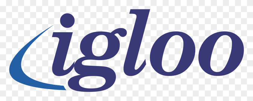 2191x775 Igloo Logo Transparent Graphic Design, Text, Alphabet, Word HD PNG Download