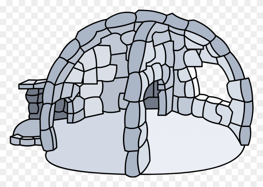1006x694 Igloo Pictures Club Penguin Split Igloo, Nature, Outdoors, Snow HD PNG Download