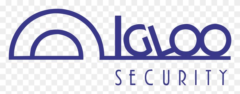 2191x759 Igloo Security Logo Transparent Oval, Text, Alphabet, Word HD PNG Download