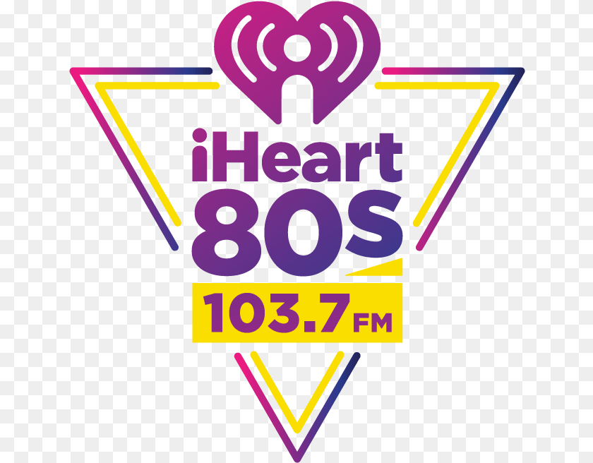 647x656 Iheart 80s Big Iheartradio, Light, Symbol, Logo PNG