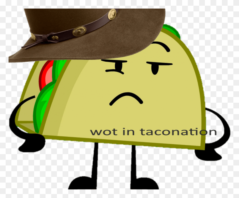 1001x814 Ii Inanimate Insanity Inanimate Insanity Ii What In Battle For Bfdi Taco, Clothing, Apparel, Cowboy Hat HD PNG Download