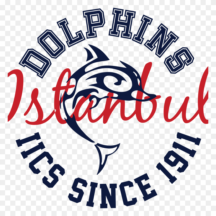 3094x3094 Iics Dolphins, Text, Alphabet, Calligraphy HD PNG Download