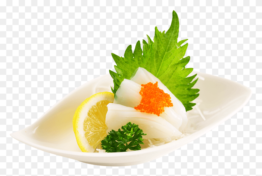 795x514 Ika Sashimi Garnish, Dish, Meal, Food HD PNG Download