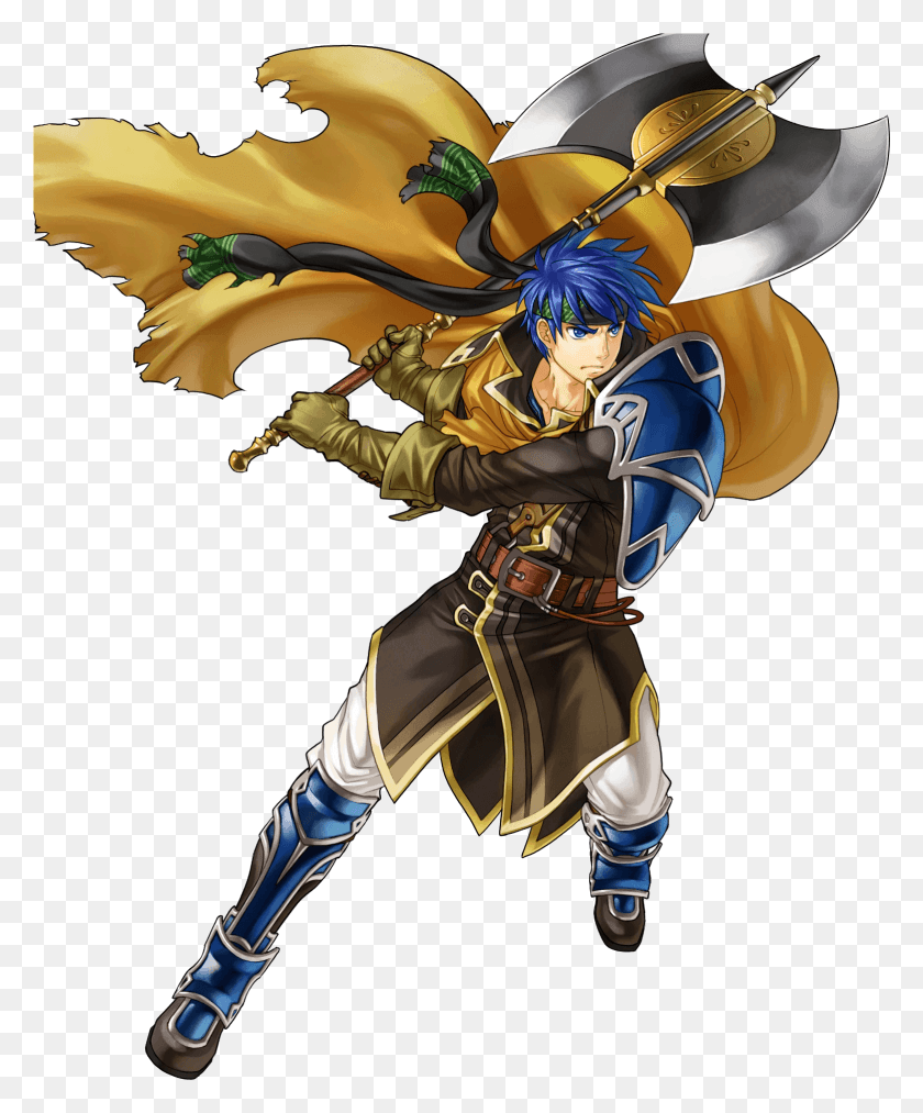 1558x1905 Ike Fire Emblem Axe, Person, Human, Clothing HD PNG Download