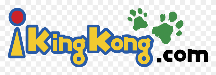 2191x655 Ikingkong Com Logo Transparent Graphic Design, Text, Label, Plant HD PNG Download