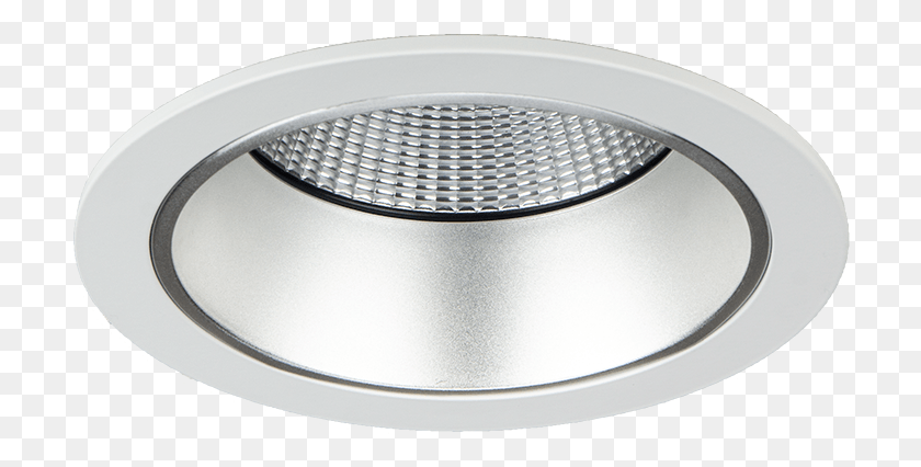715x366 Ikon Recessed Circular Downlight Product Photograph Shower Head, Drain, Bathroom, Room HD PNG Download