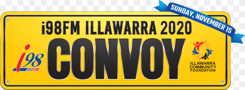 Illawarra Convoy Signage, License Plate, Transportation, Vehicle PNG