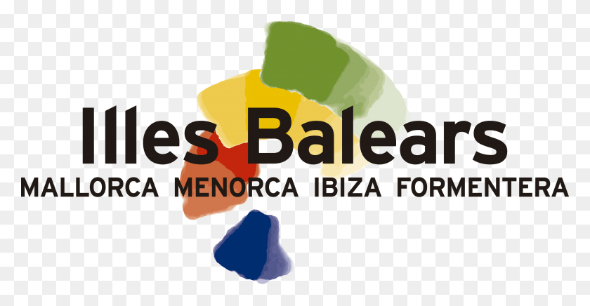 3193x1540 Illes Balears Sponsor De Palmafutsal Balearic Islands Logo, Graphics, Text HD PNG Download