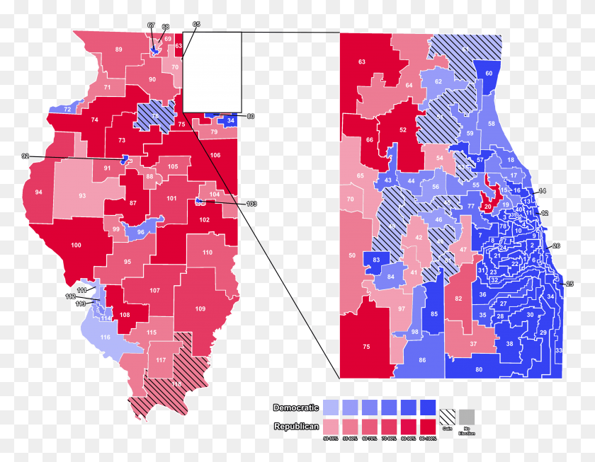 3552x2701 Illinois State House 2018 Election Results Illinois Election House 2018, Plot, Diagram, Super Mario HD PNG Download