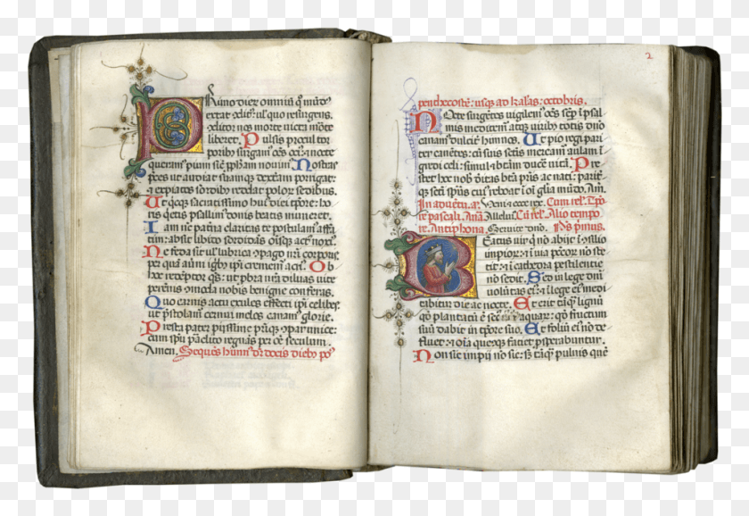 950x631 Illuminated Manuscript Of Summa Theologiae, Book, Text HD PNG Download
