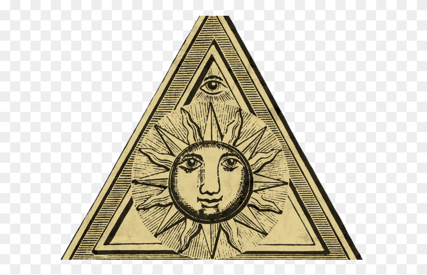 604x481 Illuminati Clipart Pyramid We Can Create Our Own World, Triangle, Symbol, Clock Tower HD PNG Download