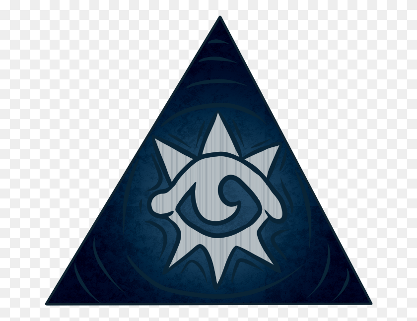 662x587 Illuminati Sign Version With Spode39s Eye From Spore Triangle, Symbol, Cone, Star Symbol HD PNG Download