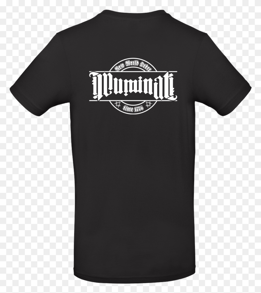 924x1045 Illuminati T Shirt Bampc Exact, Clothing, Apparel, T-shirt HD PNG Download