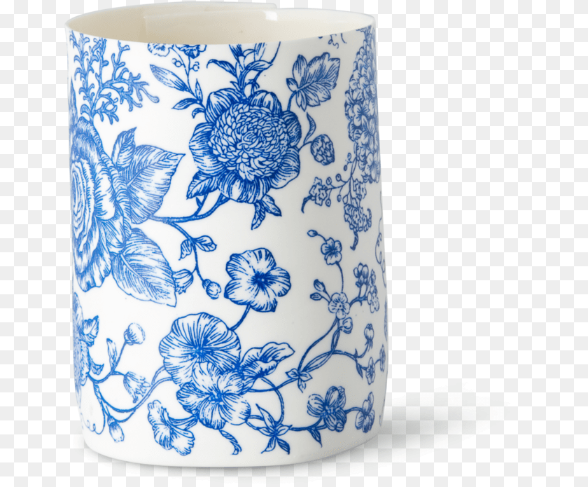 661x695 Illuminator Vase Short Rose Tattoo Blue And White Porcelain, Art, Pottery, Cup PNG