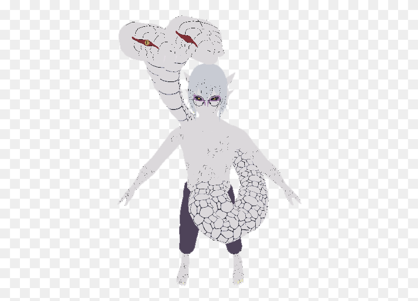 372x546 Illustration, Person, Human HD PNG Download