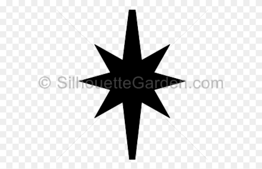 595x481 Illustration, Symbol, Star Symbol, Cross HD PNG Download