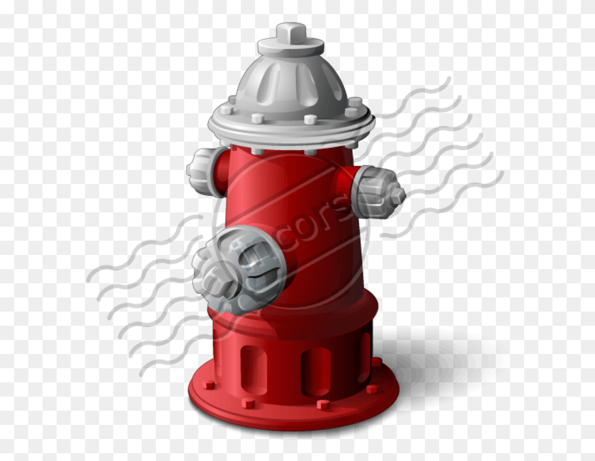 599x591 Иллюстрация, Пожарный Гидрант, Гидрант, Игрушка Hd Png Скачать