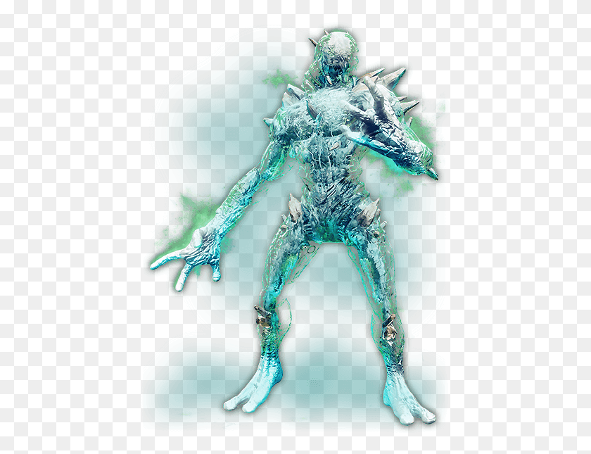 442x585 Illustration, Alien, Ice, Outdoors HD PNG Download