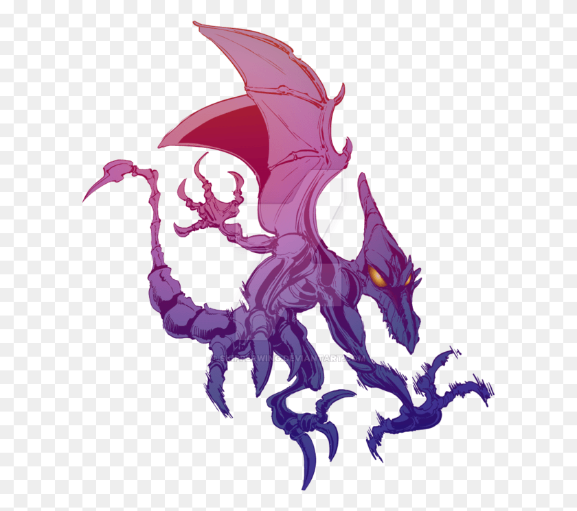 600x685 Illustration, Dragon HD PNG Download