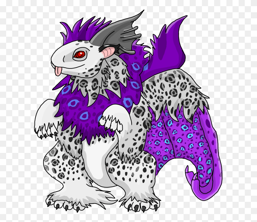 619x666 Illustration, Dragon, Animal HD PNG Download