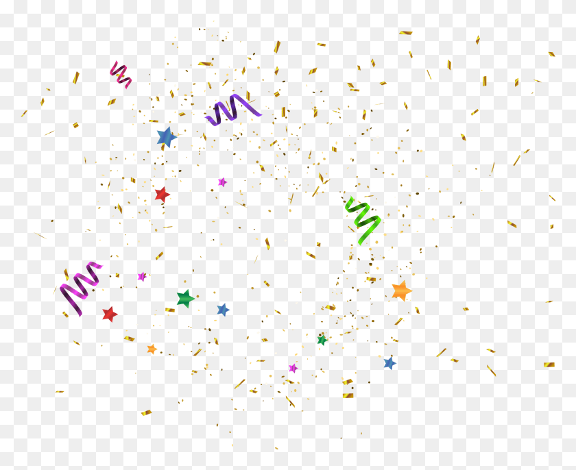 2049x1645 Illustration, Confetti, Paper, Light HD PNG Download