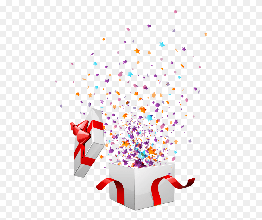 491x645 Illustration, Paper, Confetti HD PNG Download