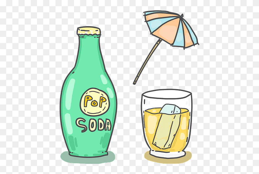 459x506 Illustration, Beverage, Drink, Bottle HD PNG Download