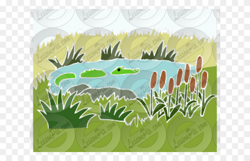 640x480 Illustration, Vegetation, Plant, Land HD PNG Download