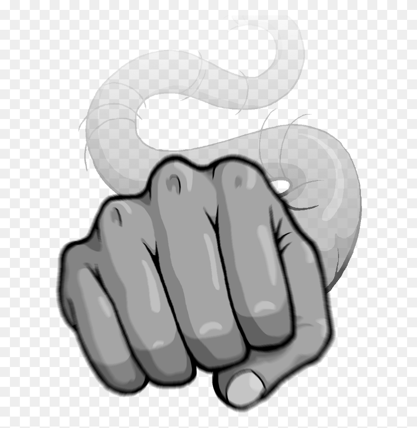 620x803 Illustration, Hand, Fist HD PNG Download