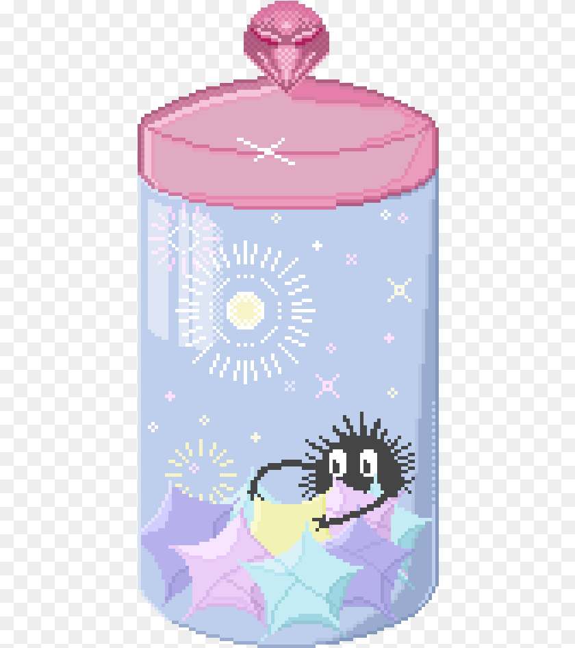 Illustration, Jar, Qr Code, Person Sticker PNG