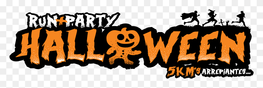 3455x992 Illustration, Text, Halloween, Vehicle HD PNG Download