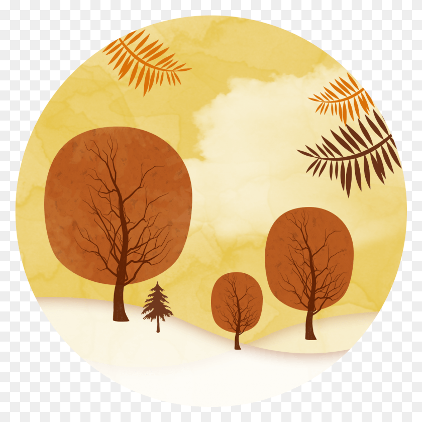 1090x1090 Illustration Maple Cartoon Autumn And Psd Illustration, Outdoors, Nature HD PNG Download