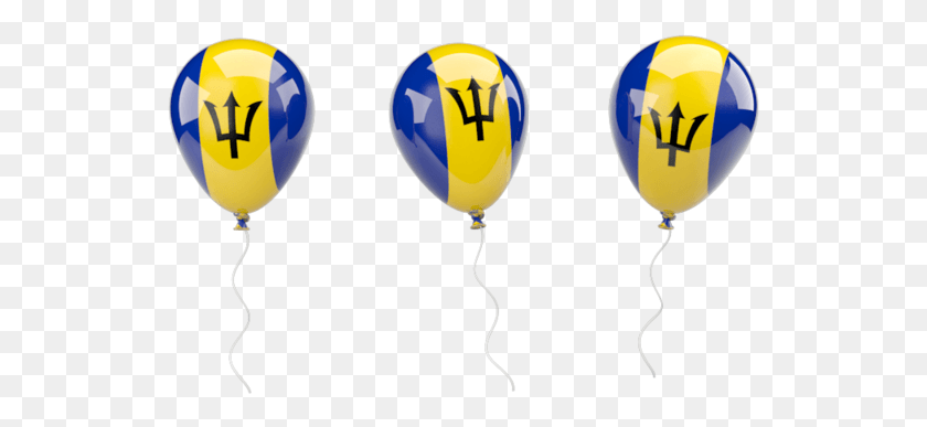 537x327 Illustration Of Flag Of Barbados Grenada Balloons, Balloon, Ball HD PNG Download