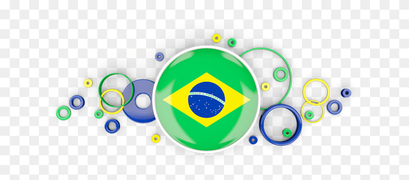 624x311 Illustration Of Flag Of Brazil Brazil Flag, Logo, Symbol, Trademark HD PNG Download