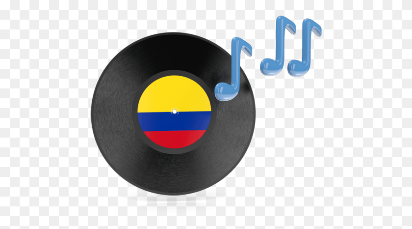 474x406 Illustration Of Flag Of Colombia, Tape, Sphere HD PNG Download